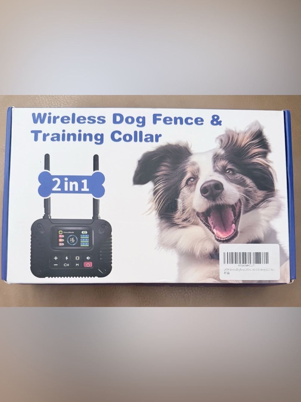 Wireless Dog Fence for 3 Dogs, KJEFYPETZN Remote Dog Training Collars System…